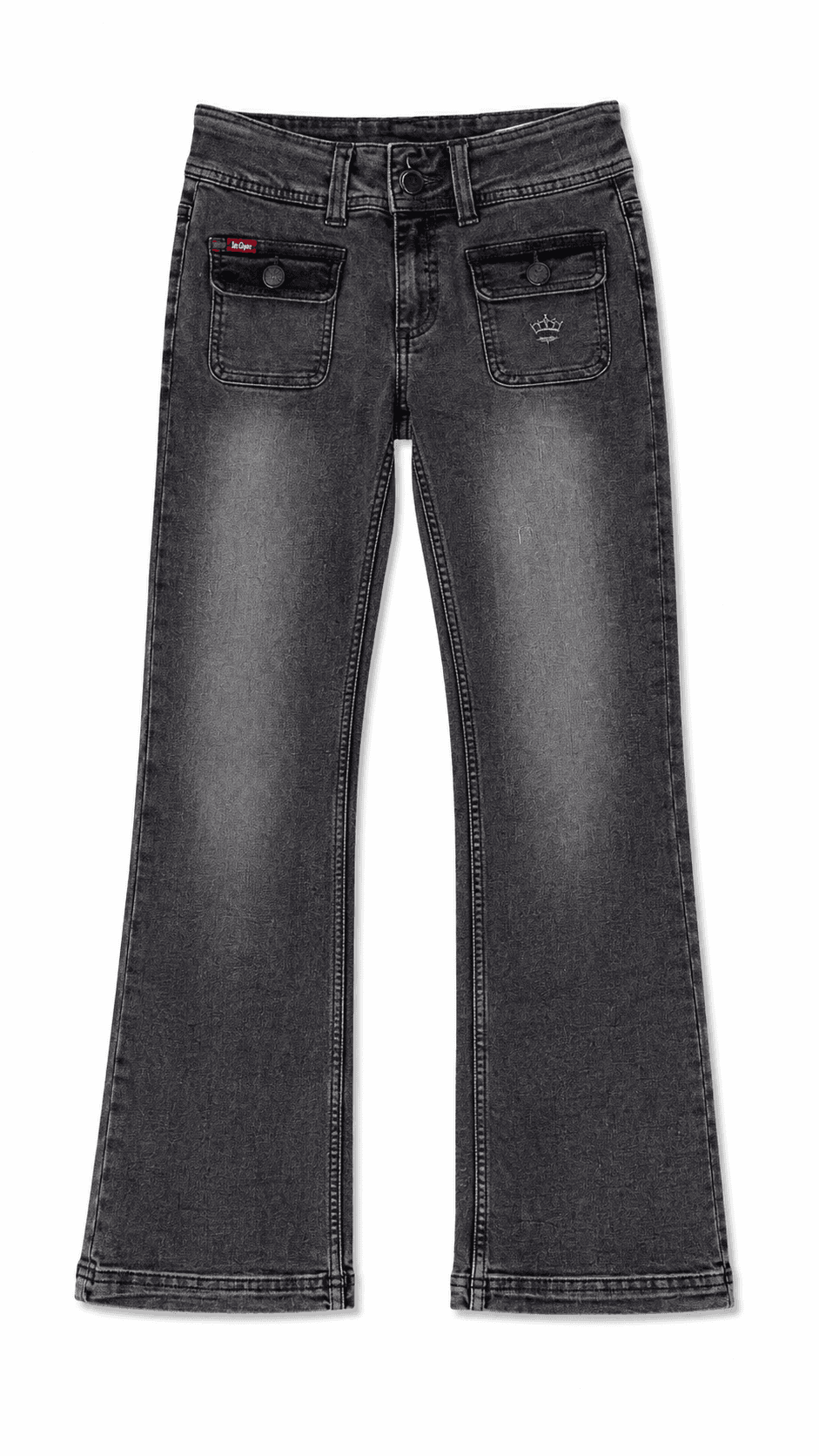 Pantalon bas évasé