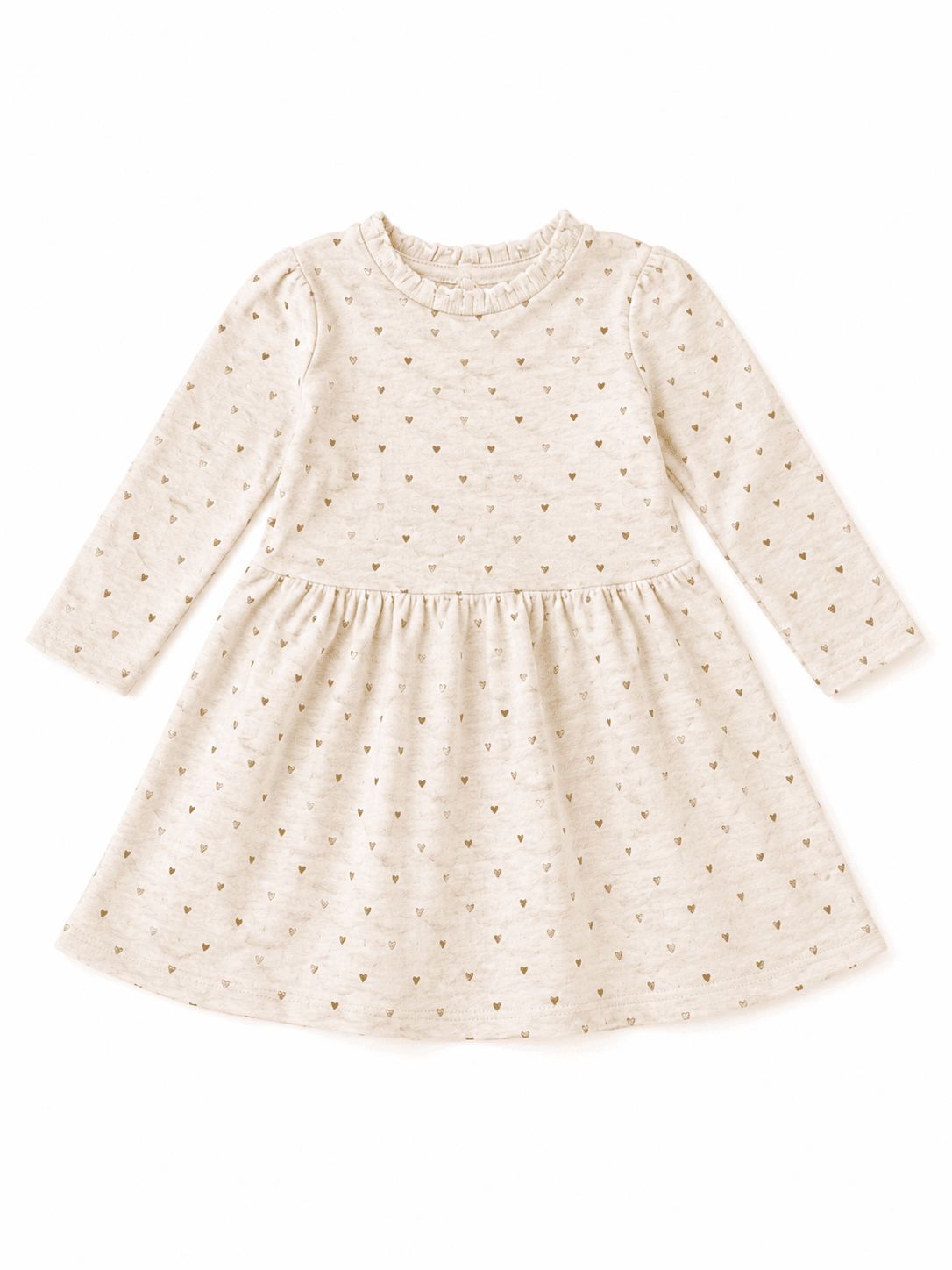 Robe Coeurs Dorés