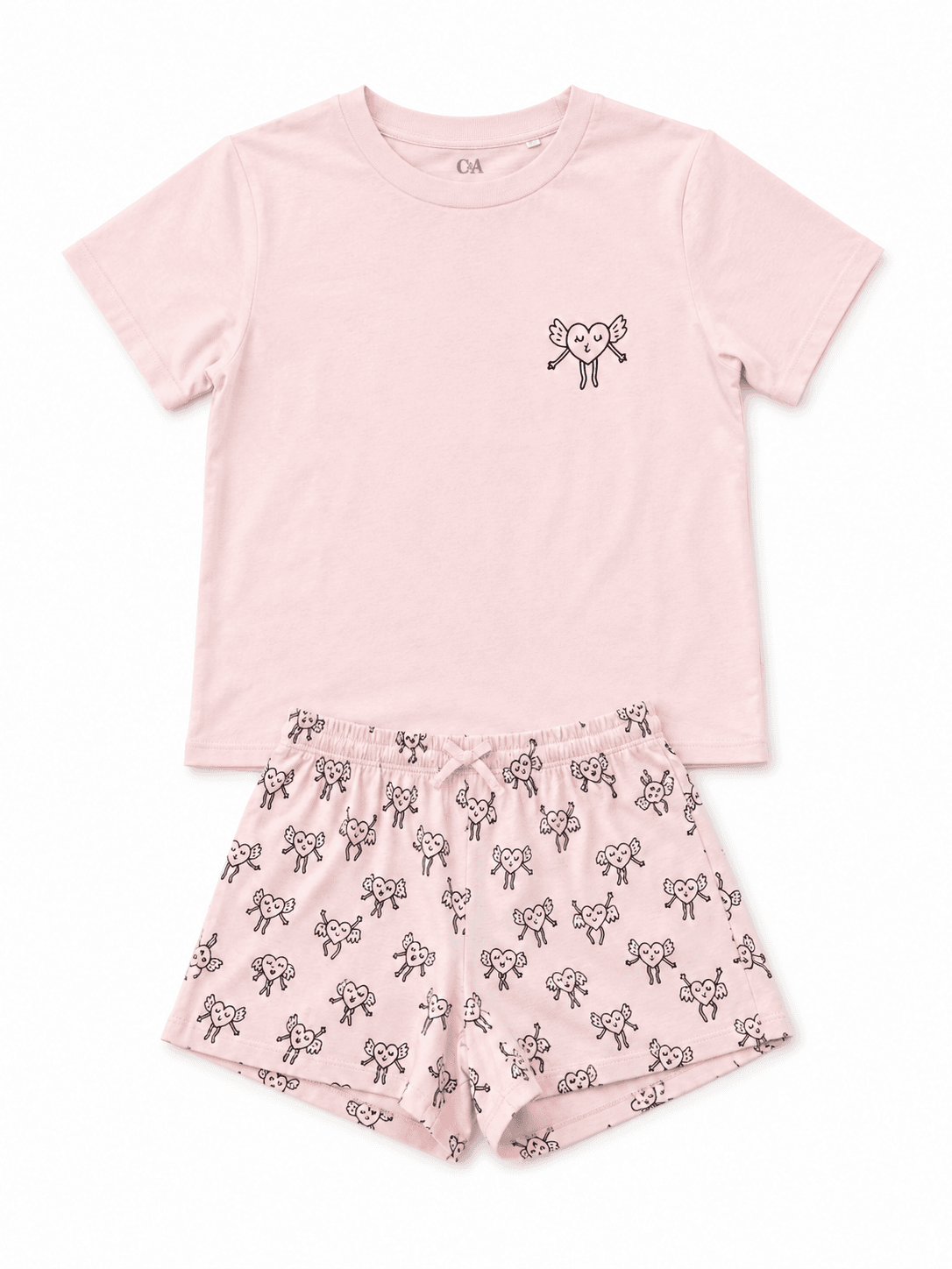 Ensemble Pyjama Coeurs